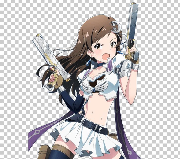 Anime The Idolmaster: Million Live! Theater Days Magical Girl Mangaka PNG, Clipart, Anime, Arm, Artwork, Black Hair, Brown Hair Free PNG Download