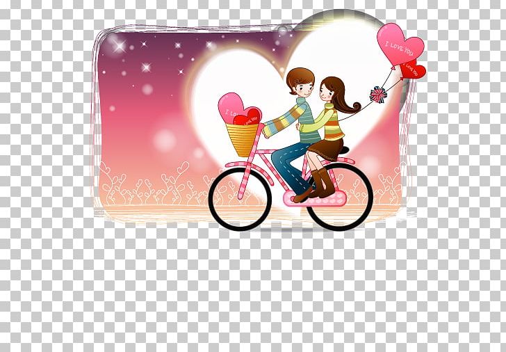 Cartoon Drawing Romance PNG, Clipart, Animated Cartoon, Animation, Bicycle, Cartoon, Cartoon Couple Free PNG Download