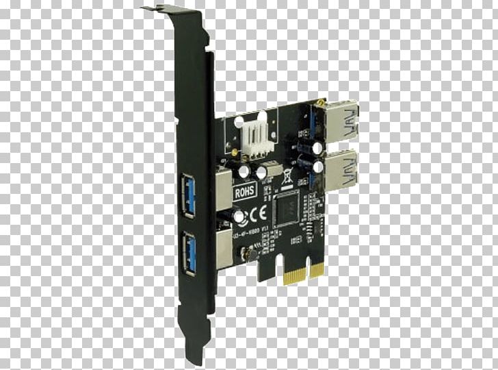 TV Tuner Cards & Adapters Sound Cards & Audio Adapters Network Cards & Adapters PCI Express USB 3.0 PNG, Clipart, Adapter, Computer Component, Computer Port, Controller, Conventional Pci Free PNG Download