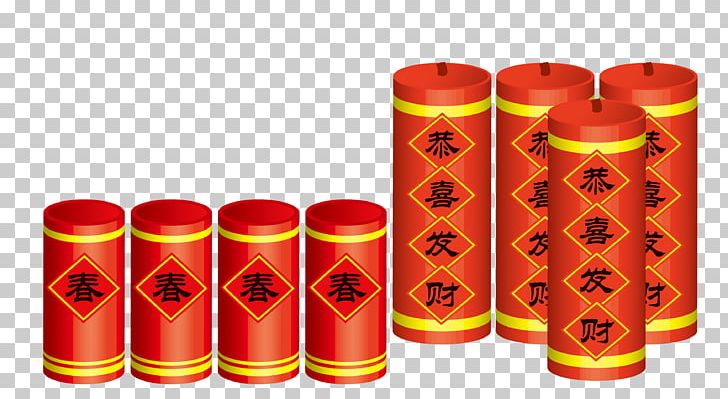 Firecracker Chinese New Year Lunar New Year Lantern PNG, Clipart, Chinese Border, Chinese New Year, Chinese Style, Cylinder, Decorative Elements Free PNG Download