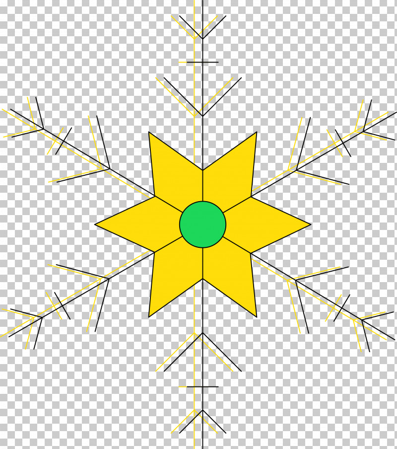 Snowflake Winter PNG, Clipart, Line, Snowflake, Star, Symmetry, Winter Free PNG Download