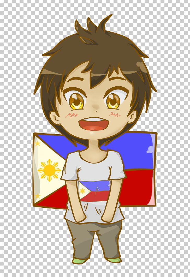 Flag Of The Philippines Chibi PNG, Clipart, Anime, Arm, Art, Boy, Cartoon Free PNG Download