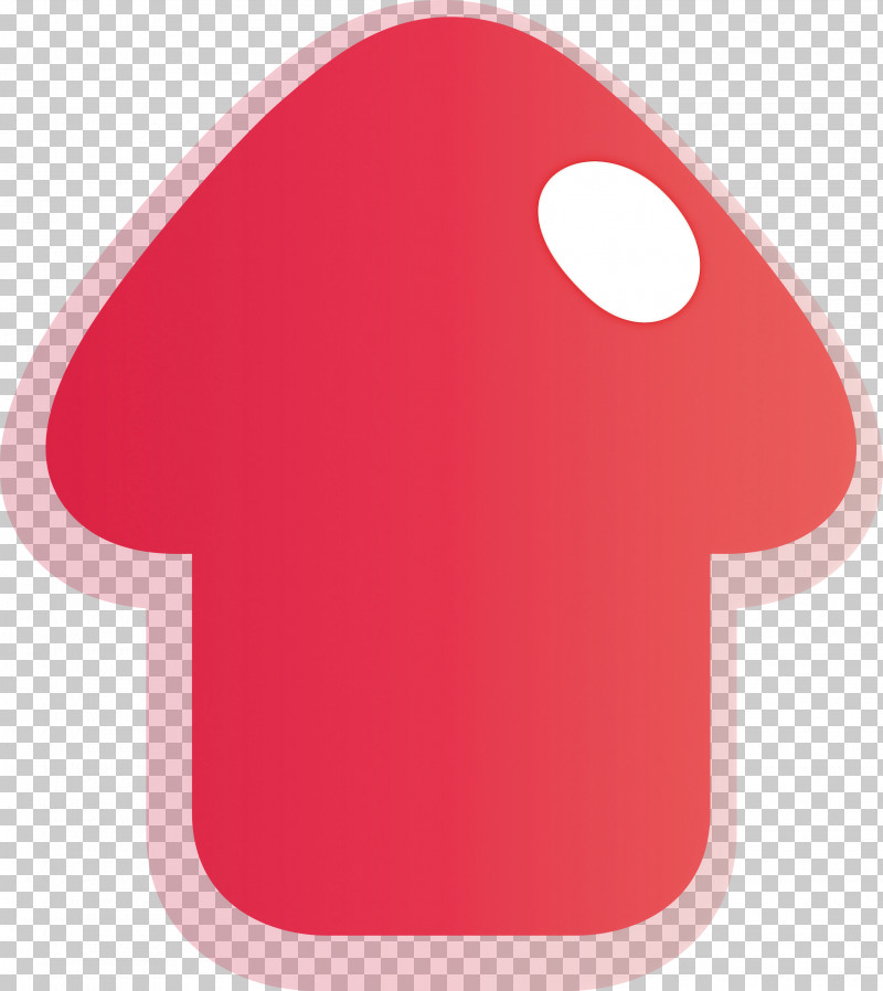 Cute Arrow PNG, Clipart, Cute Arrow, Material Property, Mushroom, Pink, Red Free PNG Download