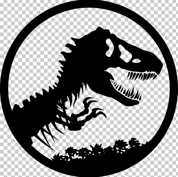 tyrannosaurus-jurassic-park-velociraptor-dinosaur-png-clipart-black