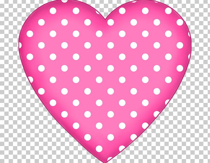 Heart Polka Dot Valentines Day PNG, Clipart, Color, Drawing, Free, Heart, Magenta Free PNG Download