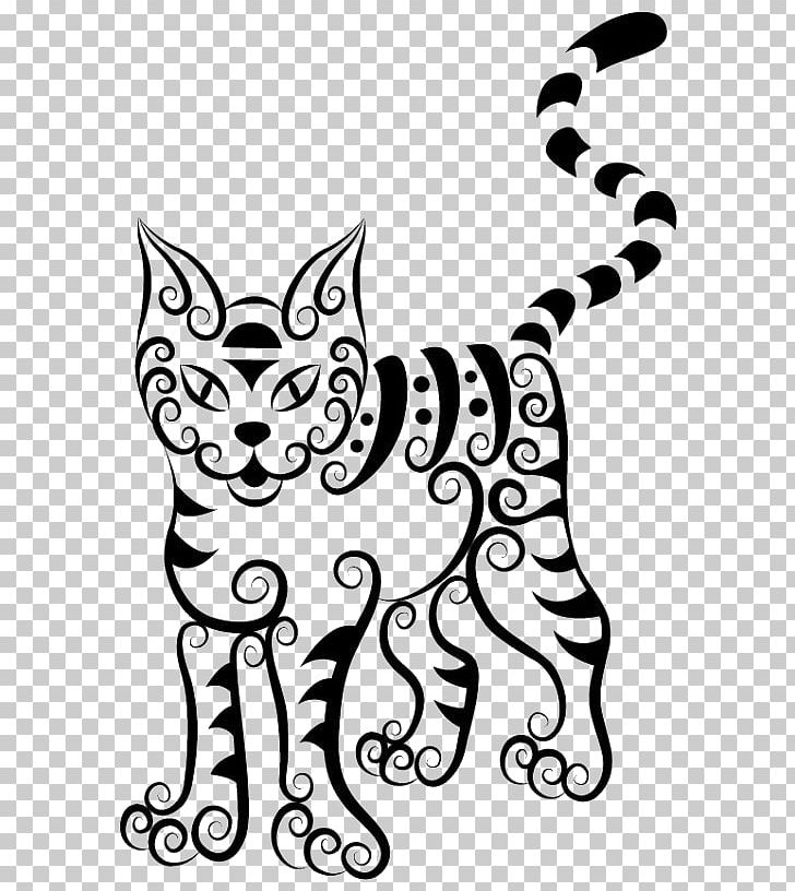 Motif Ornament Illustration PNG, Clipart, Animal, Animals, Black, Carnivoran, Cat Like Mammal Free PNG Download