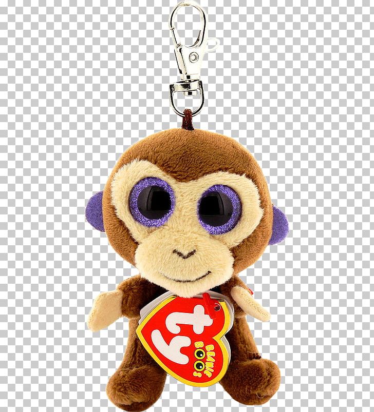 Stuffed Animals & Cuddly Toys Plush Monkey Material Key Chains PNG, Clipart, Beanie Boo, Keychain, Key Chains, Material, Monkey Free PNG Download