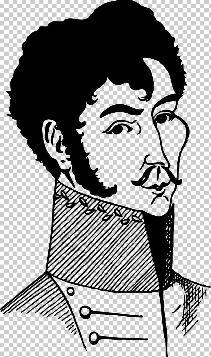 José De San Martín PNG, Clipart, Art, Black And White, Bolivar, Cartoon, Drawing Free PNG Download