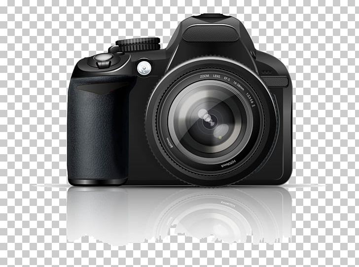 Digital Camera Photography Single-lens Reflex Camera PNG, Clipart, Black B, Black Hair, Black White, Camera Accessory, Camera Icon Free PNG Download