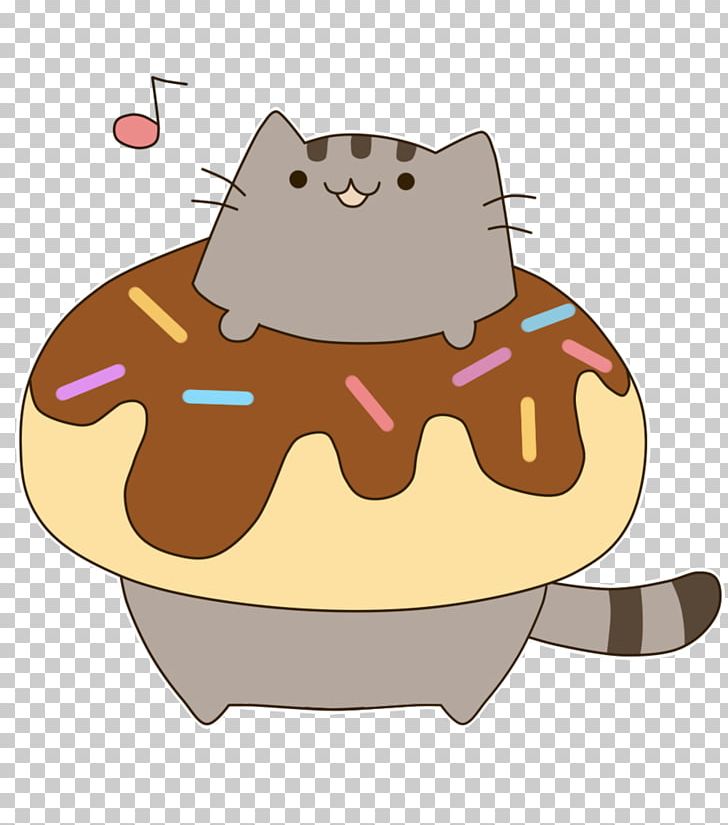 Donuts Pusheen Cream Cat Cupcake PNG, Clipart, Animals, Cake, Carnivoran, Cartoon, Cat Free PNG Download