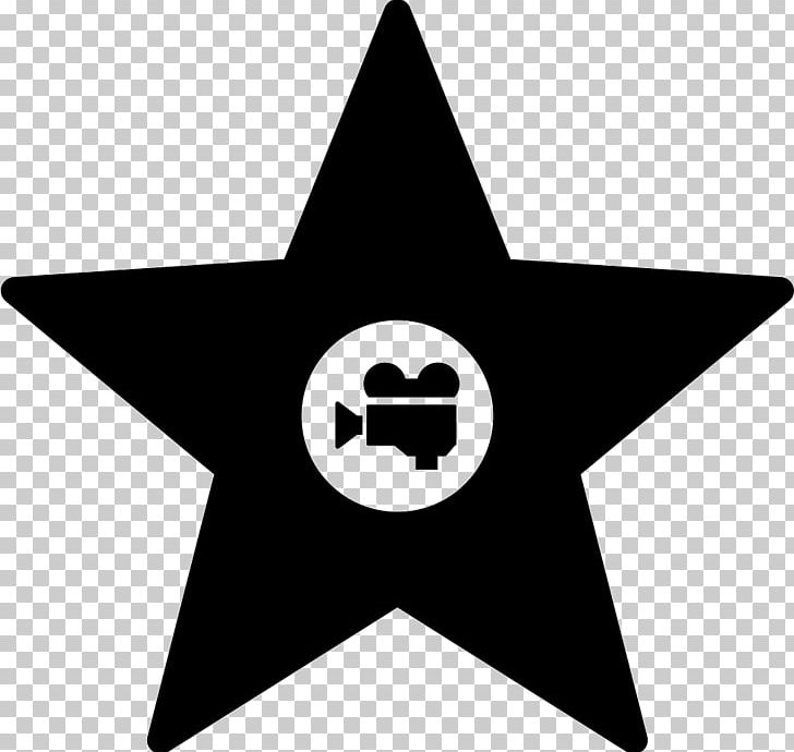 Hollywood Walk Of Fame Hollywood Boulevard Computer Icons PNG, Clipart, Angle, Black And White, Computer Icons, Encapsulated Postscript, Film Free PNG Download