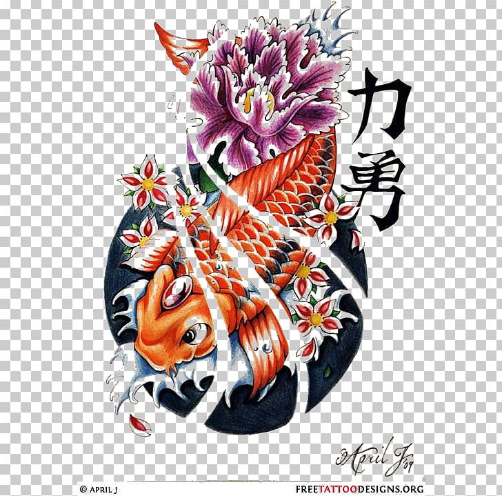 Koi Flash Tattoo Irezumi Goldfish PNG, Clipart, Abziehtattoo, Art, Blackandgray, Body Art, Body Piercing Free PNG Download