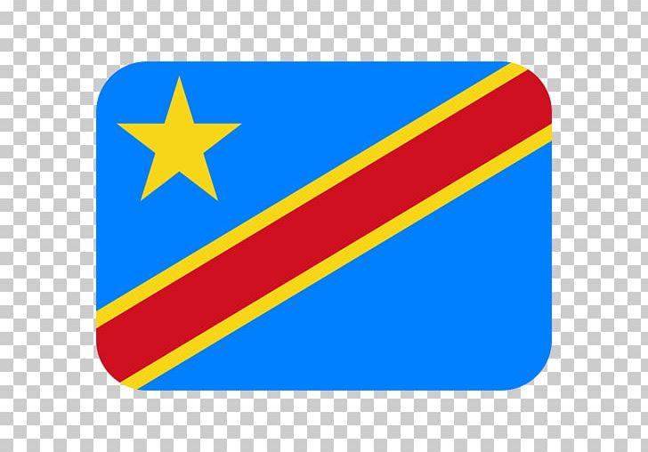 Flag Of The Democratic Republic Of The Congo PNG, Clipart, Angle, Area, Blue, Congo, Country Free PNG Download