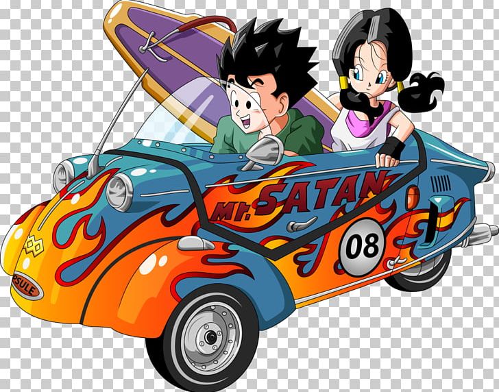 Gohan Videl Goku Vegeta Piccolo PNG, Clipart, Automotive Design, Car, Cartoon, Compact Car, Dragon Ball Free PNG Download