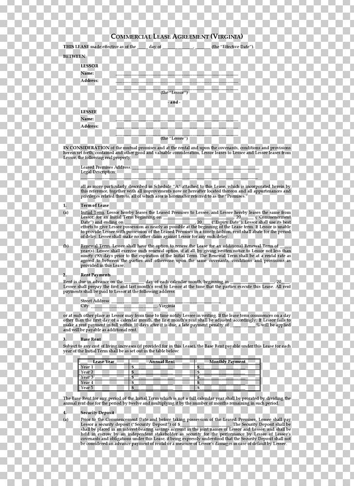 Net Lease Rental Agreement Contract Renting PNG, Clipart, Angle, Apartment, Area, Black And White, Commercial Property Free PNG Download