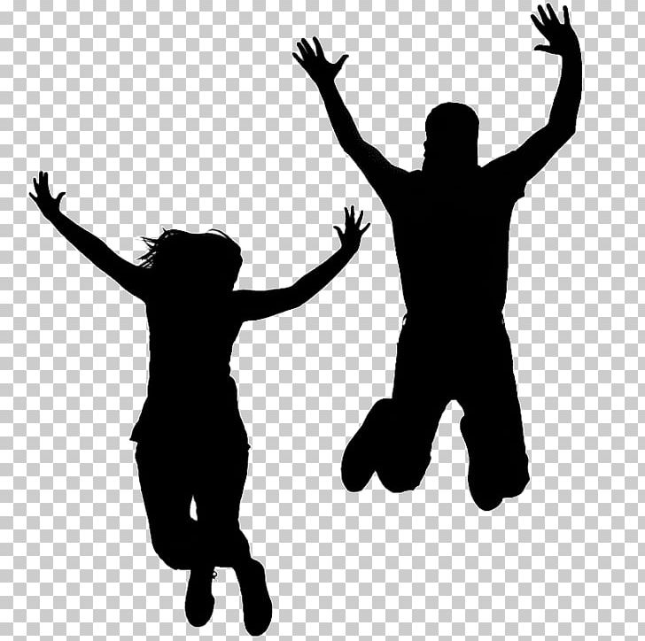 Silhouette Jumping Dance PNG, Clipart, Animals, Arm, Black And White, Dance, Djembe Free PNG Download
