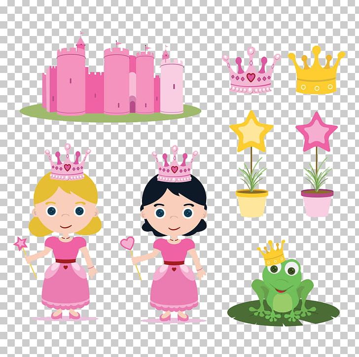 The Frog Prince Little Red Riding Hood Short Story Fairy Tale Illustration PNG, Clipart, Cartoon, Castle, Disney Princess, Drawing, Easter Free PNG Download