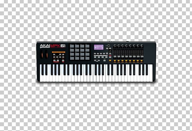 MIDI Keyboard Akai MPK261 Akai MPC MIDI Controllers PNG, Clipart, Ableton Live, Akai, Akai, Controller, Digital Piano Free PNG Download