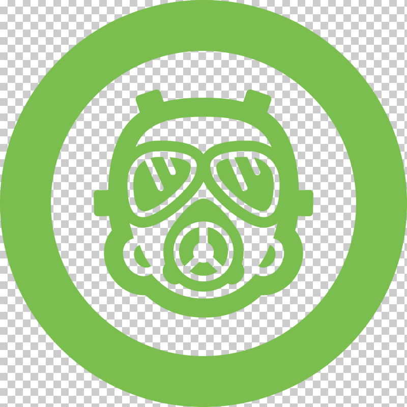 Gas Mask PNG, Clipart, Circle, Gas Mask, Green, Headgear, Logo Free PNG Download