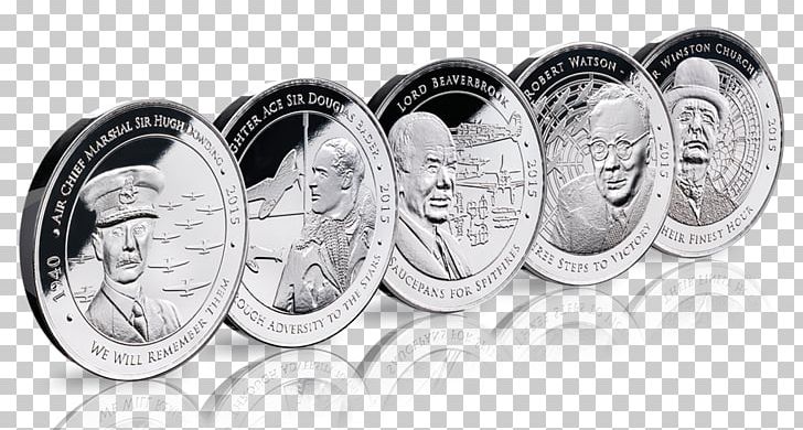 Battle Of Britain Supermarine Spitfire United Kingdom Coin Silver PNG, Clipart, Battle, Battle Of Britain, Black And White, Body Jewellery, Body Jewelry Free PNG Download