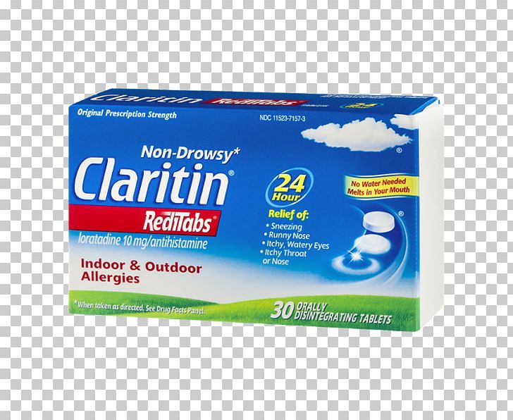 Loratadine Non-Drowsy Allergy Children's Claritin Tablet PNG, Clipart,  Free PNG Download