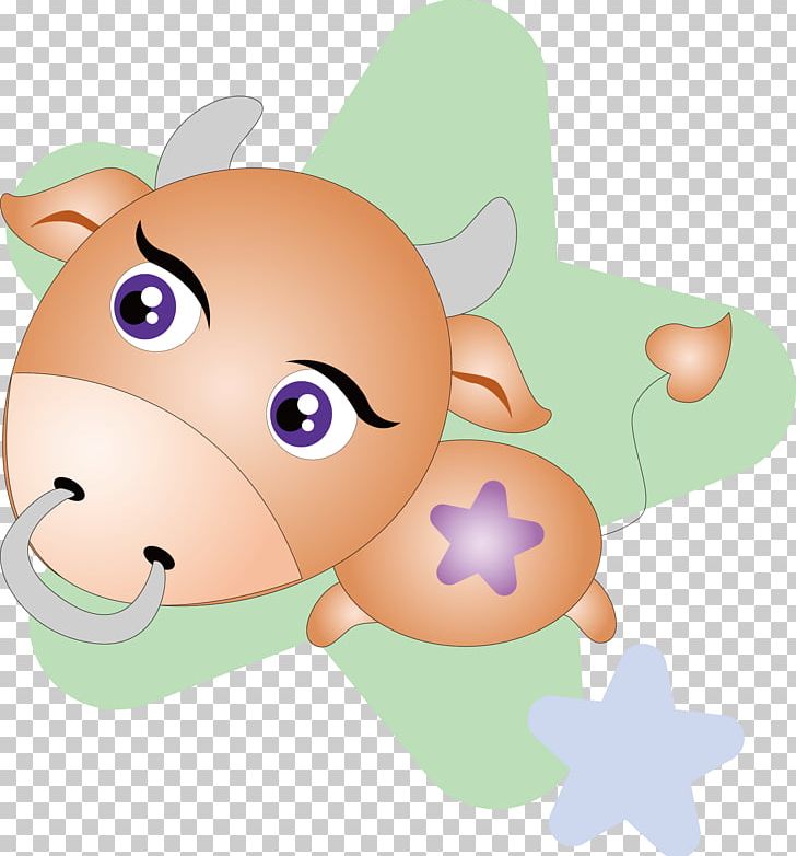 Calf Cattle Taurus Constellation PNG, Clipart, 12 Constellation Vector, Astrological Sign, Carnivoran, Cartoon, Dog Like Mammal Free PNG Download
