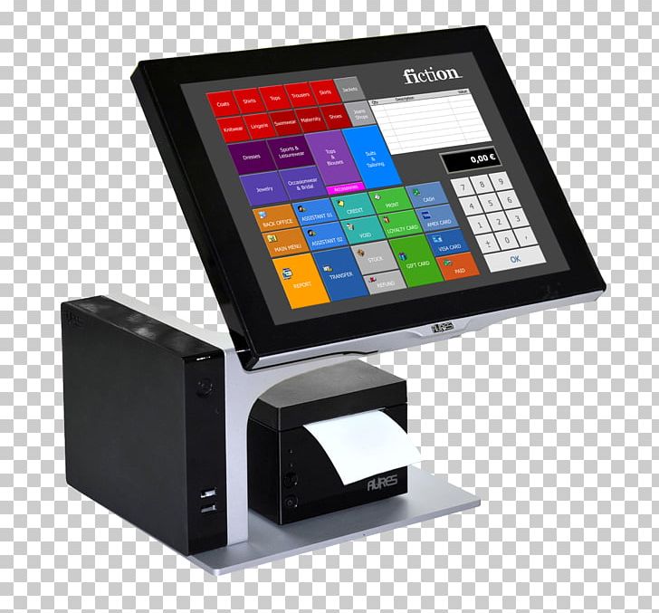 Cash Register Touchscreen Point Of Sale Computer Software Operating Systems PNG, Clipart, Barcode Scanners, Cash Register, Commercial, Computer Software, Computer Terminal Free PNG Download