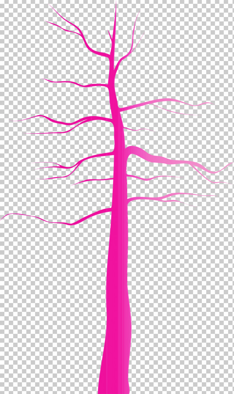 Pink Line Tree Magenta Plant Stem PNG, Clipart, Branch, Line, Magenta, Paint, Pink Free PNG Download