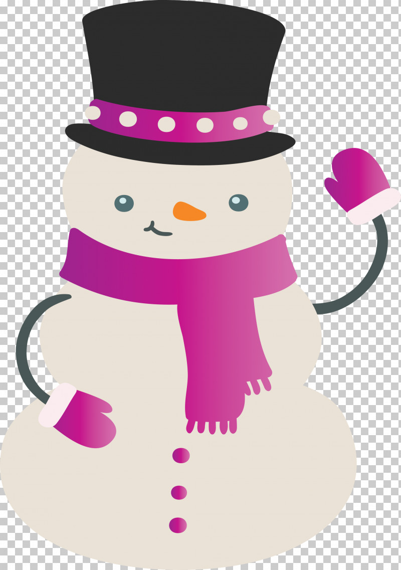 Snowman Winter Christmas PNG, Clipart, Christmas, Purple, Snowman, Winter Free PNG Download