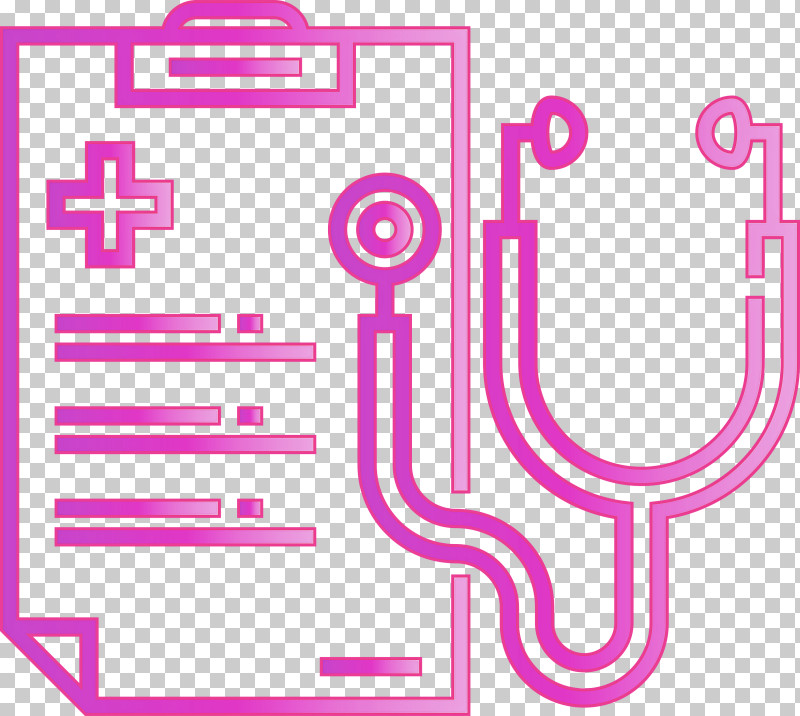 Stethoscope PNG, Clipart, Line, Magenta, Pink, Stethoscope Free PNG Download