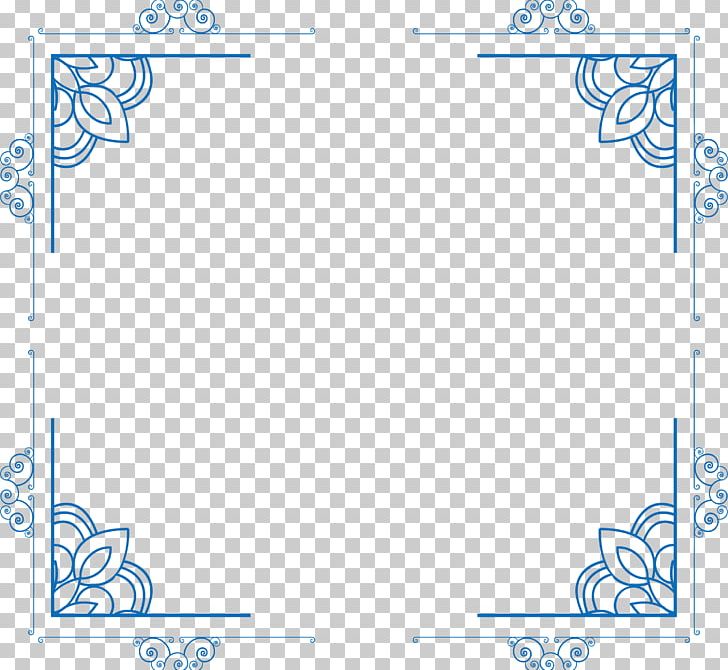 Blue High-definition Television Pattern PNG, Clipart, Ancient Borders, Angle, Area, Blue Border, Border Free PNG Download