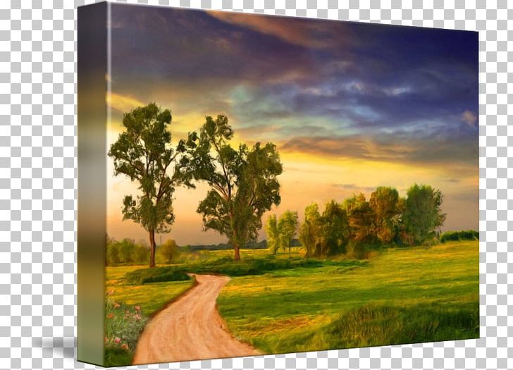 Landscape Painting Art PNG, Clipart, Art, Canvas, Cloud, Computer Wallpaper, Evening Free PNG Download