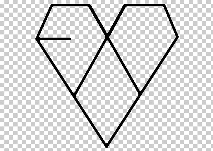 XOXO EXO Logo K-pop Overdose PNG, Clipart, Angle, Area, Black, Black And White, Circle Free PNG Download