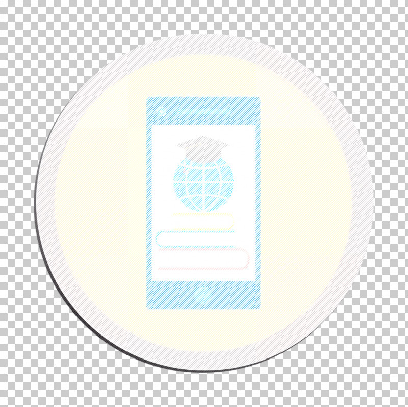 Education Icon Smartphone Icon PNG, Clipart, Aqua, Blue, Circle, Education Icon, Plate Free PNG Download