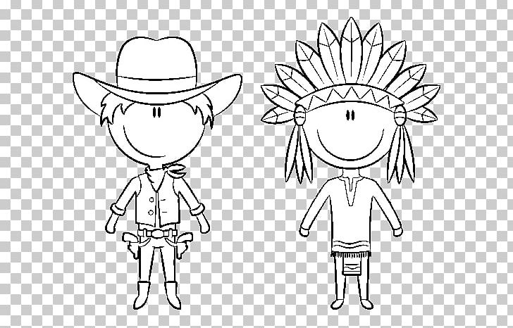 Coloring Book Indigenous Peoples Of The Americas Cowboy Drawing Kleurplaat PNG, Clipart, Angle, Area, Book, Cartoon, Character Free PNG Download