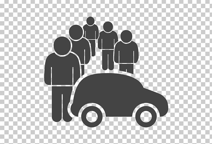 humans clipart black and white car