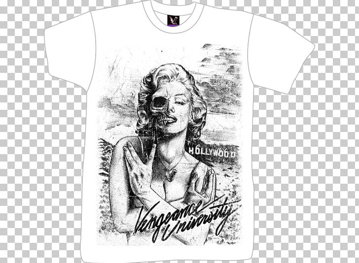 Marilyn Monroe Drawing Avenged Sevenfold T-shirt PNG, Clipart, Avenged Sevenfold, Avenged Sevenfold Logo, Black, Black And White, Brand Free PNG Download