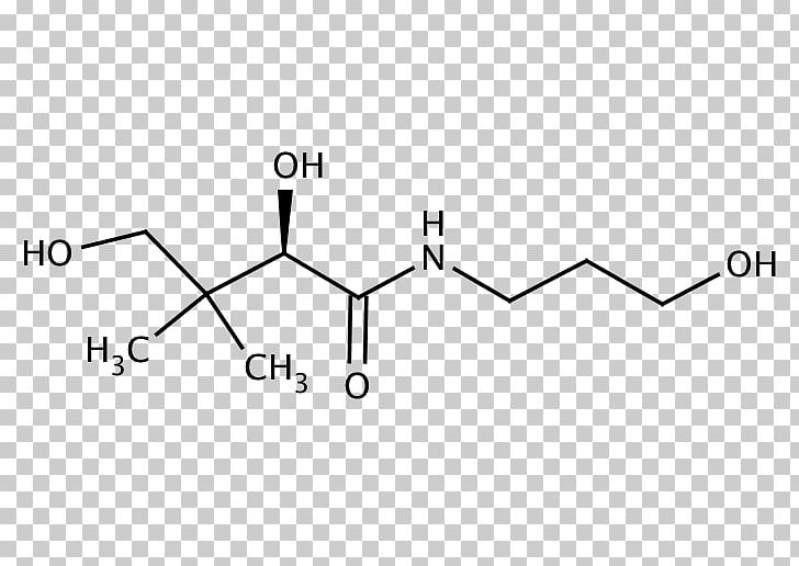 Panthenol Chemical Substance Vitamin Santa Cruz Biotechnology PNG, Clipart, 2chloropropionic Acid, Angle, Area, Auto Part, Black And White Free PNG Download