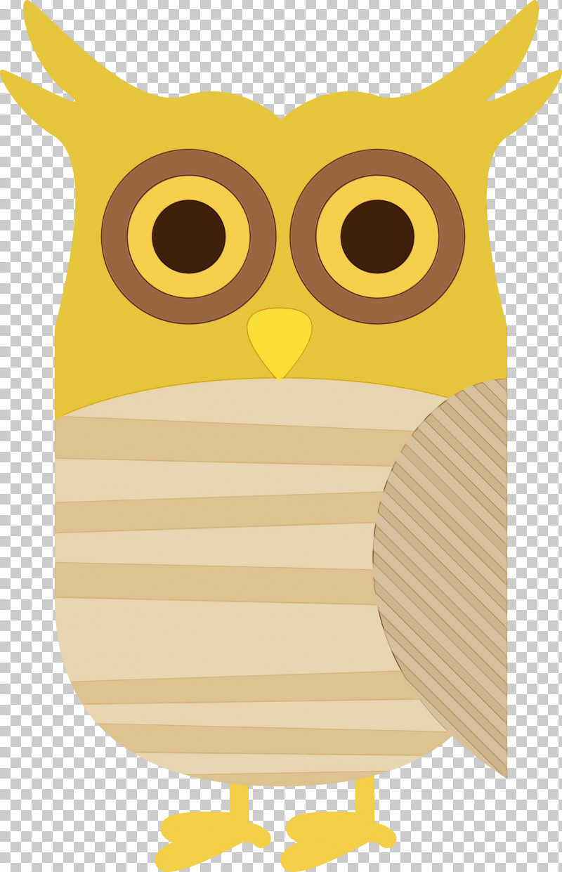 Owl M Yellow Cartoon Beak Font PNG, Clipart, Beak, Cartoon, Cartoon Owl, Cute Owl, Owl M Free PNG Download