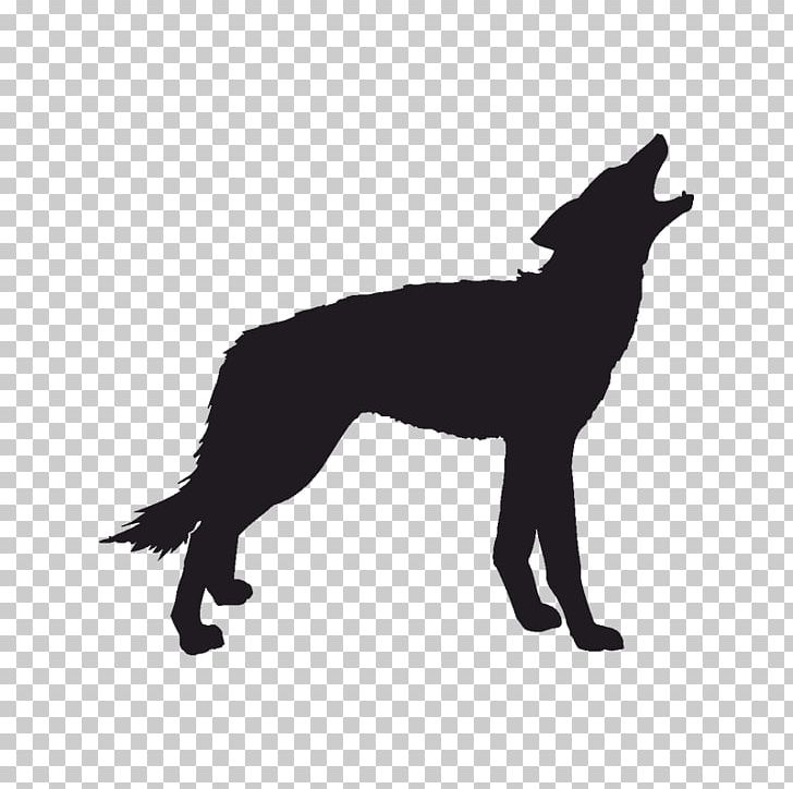 Gray Wolf Coyote Silhouette PNG, Clipart, Animals, Art, Black, Black And White, Black Wolf Free PNG Download