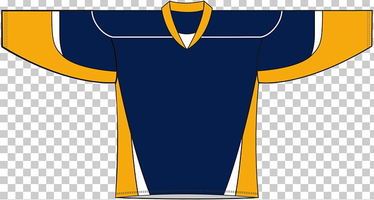 T-shirt Hockey Jersey Sportswear Uniform PNG, Clipart, Blue, Brand, Clothing, Electric Blue, Grey Free PNG Download