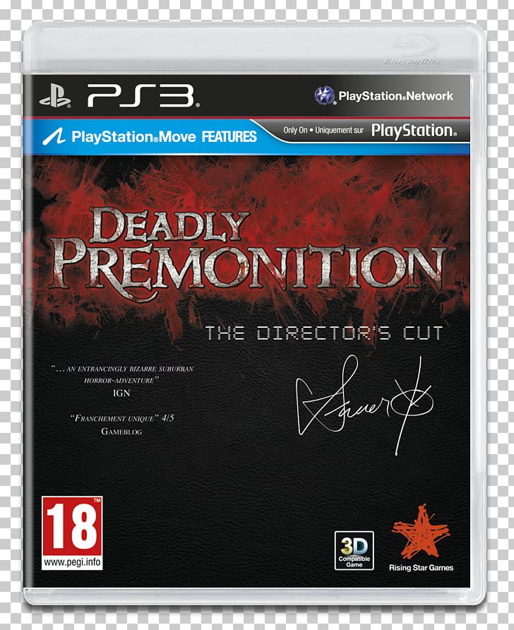 Deadly Premonition Director's Cut Xbox 360 PlayStation 3 PNG, Clipart,  Free PNG Download