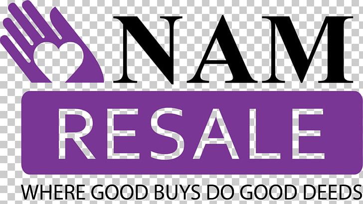 Logo Brand NAM RESALE Font PNG, Clipart, Area, Banner, Brand, Donation, Graphic Design Free PNG Download