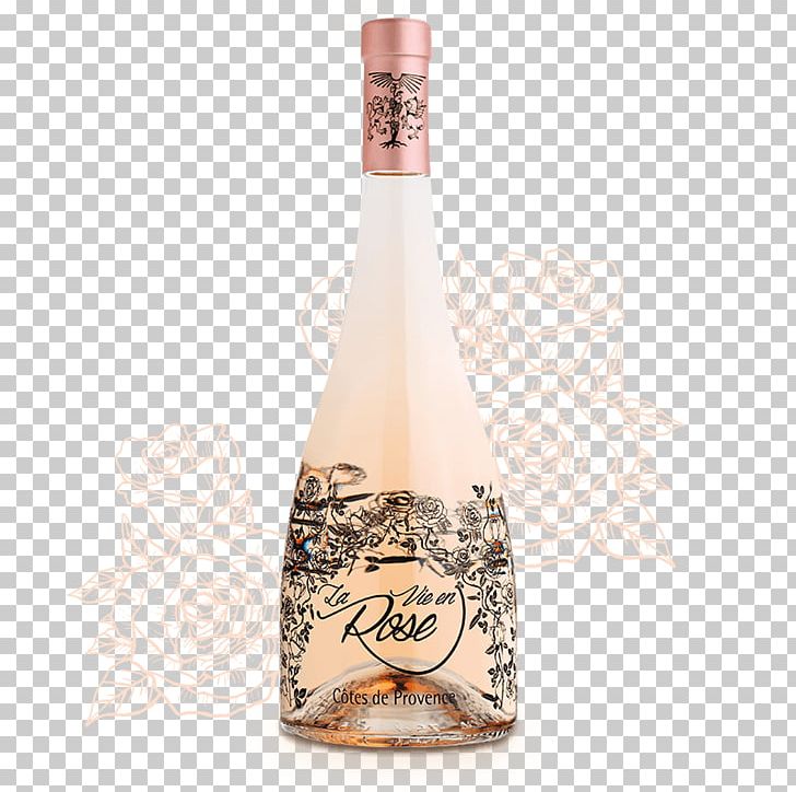 Côtes-de-provence AOC Rosé Château Roubine PNG, Clipart, Alcoholic Beverage, Barware, Bottle, Distilled Beverage, Drink Free PNG Download