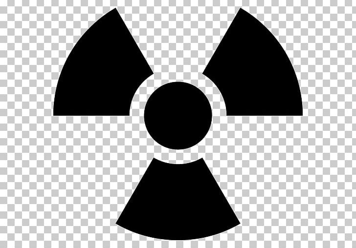 Hazard Symbol Radioactive Decay Radiation Radioactive Contamination PNG, Clipart, Angle, Black, Black And White, Circle, Computer Icons Free PNG Download