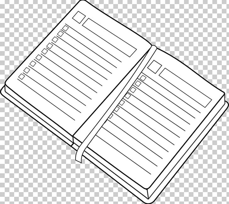 Cahier De Textes Personal Organizer PNG, Clipart, Agenda, Angle, Area, Black And White, Cahier De Textes Free PNG Download