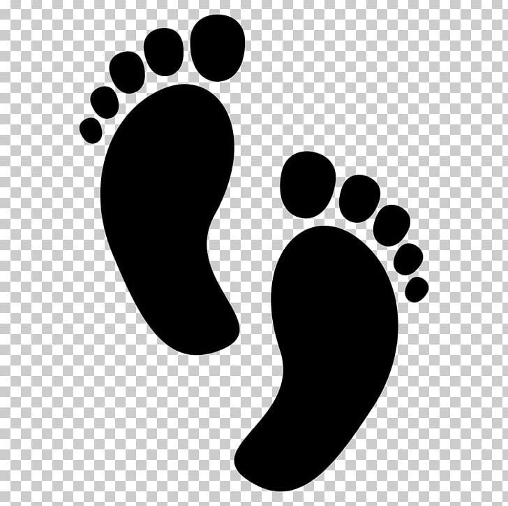 Foot Infant PNG, Clipart, Baby Handprint, Black, Black And White, Circle, Computer Wallpaper Free PNG Download