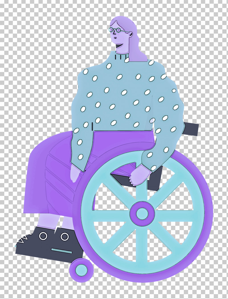 Sitting On Wheelchair Woman Lady PNG, Clipart, Cartoon, Chair, Drawing, Lady, Painting Free PNG Download