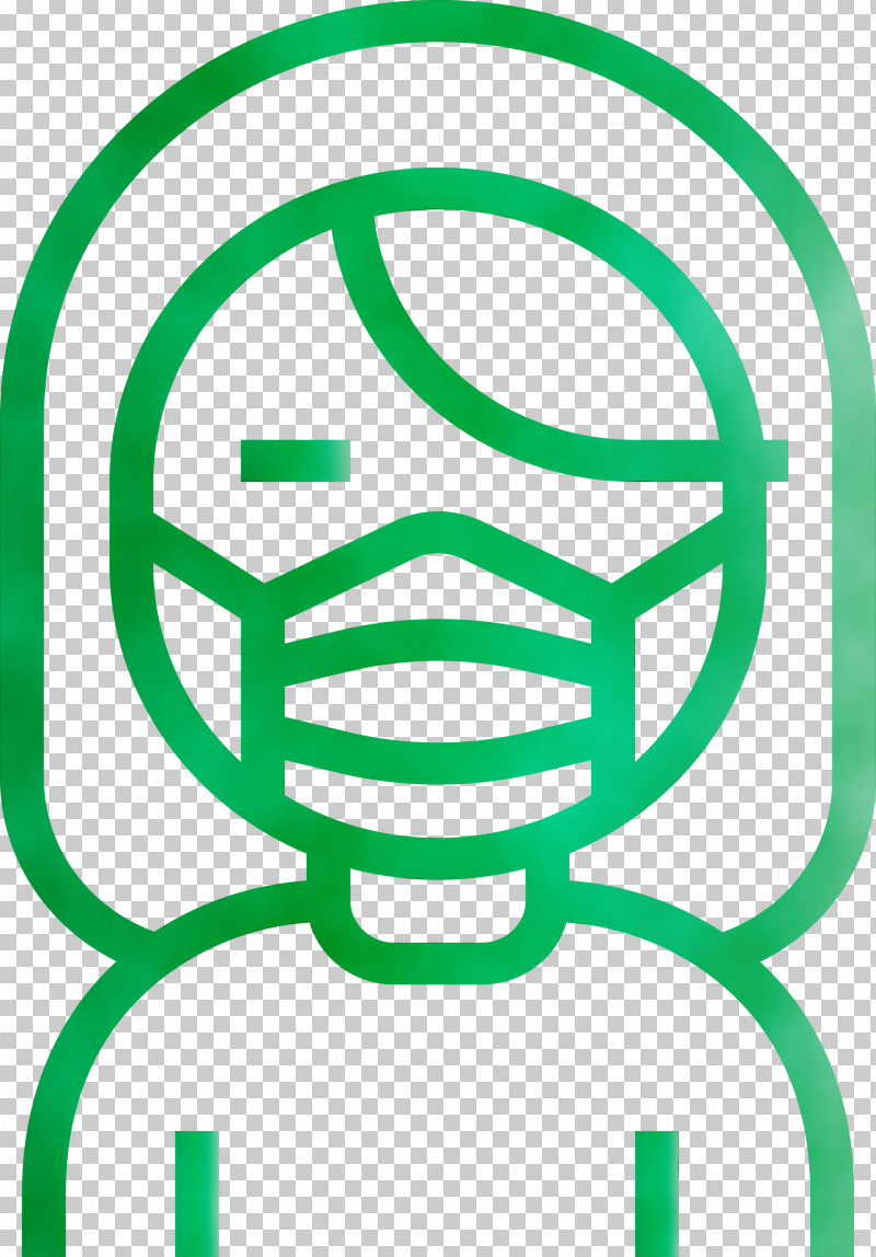Green Symbol PNG, Clipart, Coronavirus Protection, Face Mask, Green, Paint, Symbol Free PNG Download