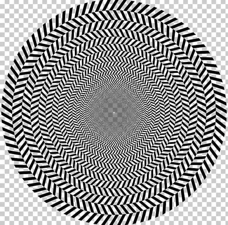Optical Illusion Optics Eye Op Art PNG, Clipart, Akiyoshi Kitaoka, Area, Black And White, Circle, Cyclone Free PNG Download